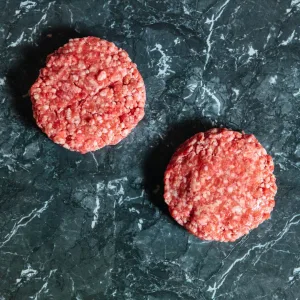 Hamburguesa de buey Black Angus de Nebraska