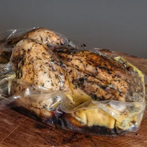 Pollo al ast a baja temperatura